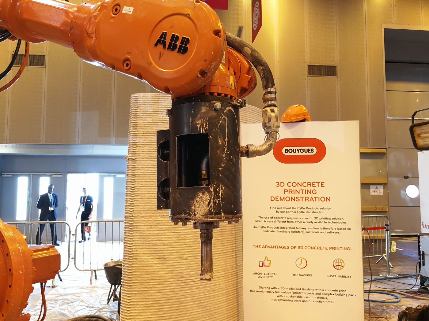 3D Printing Concrete Robot makes light work of park benches, entire